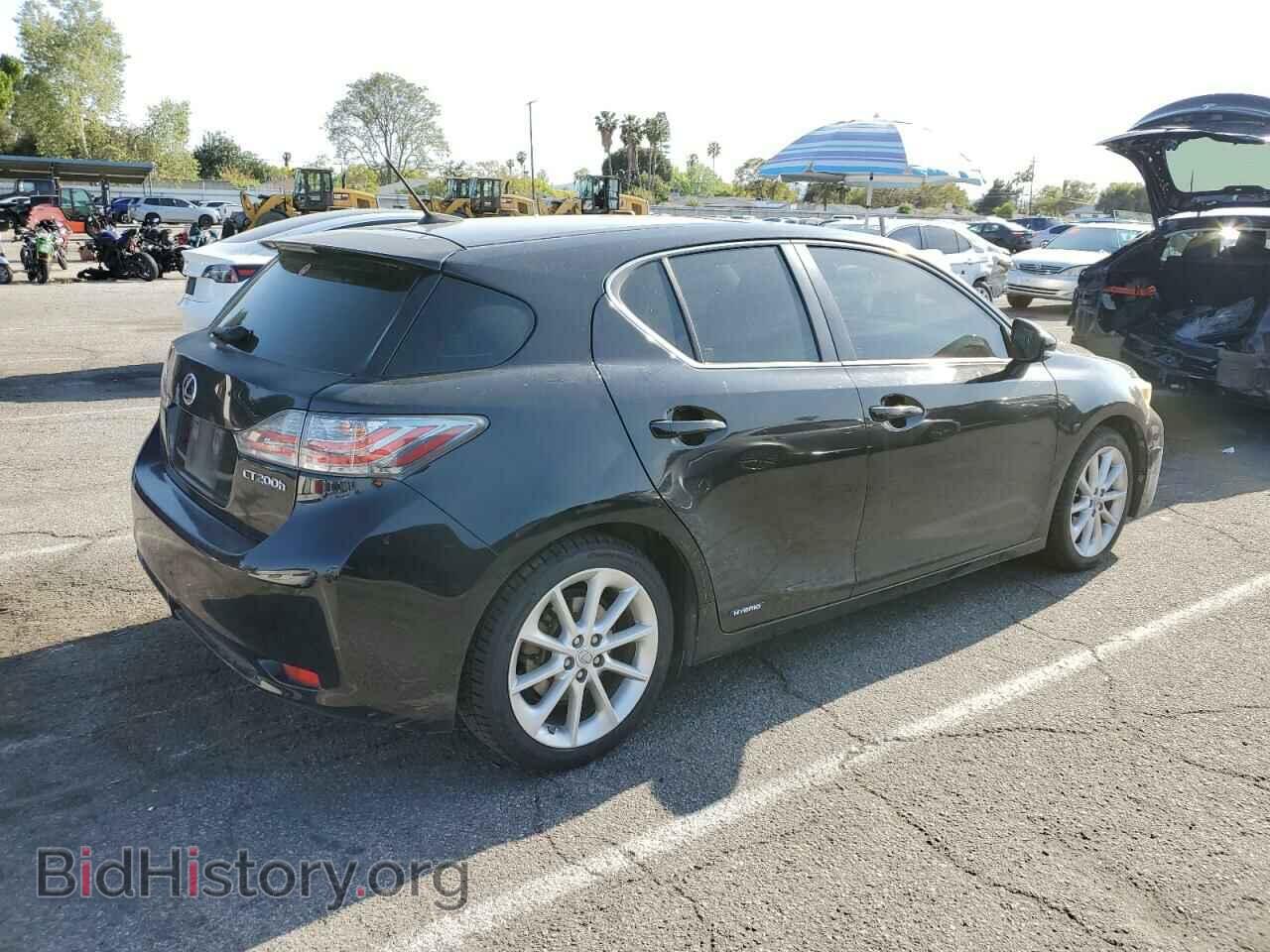 2011 LEXUS CT 200 - VIN: JTHKD5BH3B2029978 - Фото 3