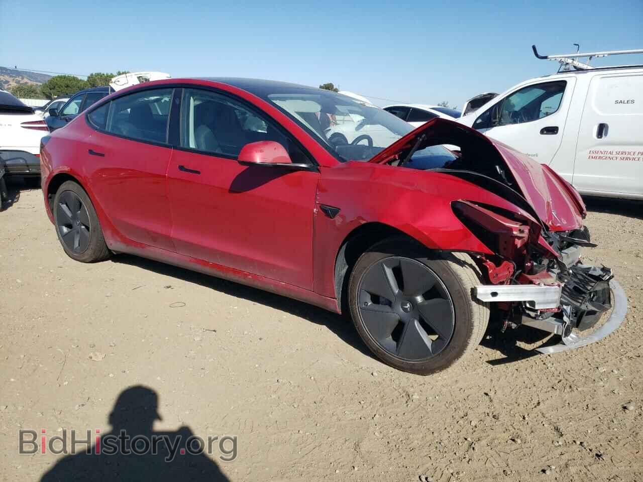 2022 TESLA MODEL 3 - VIN: 5YJ3E1EA6NF334080 - Фото 4