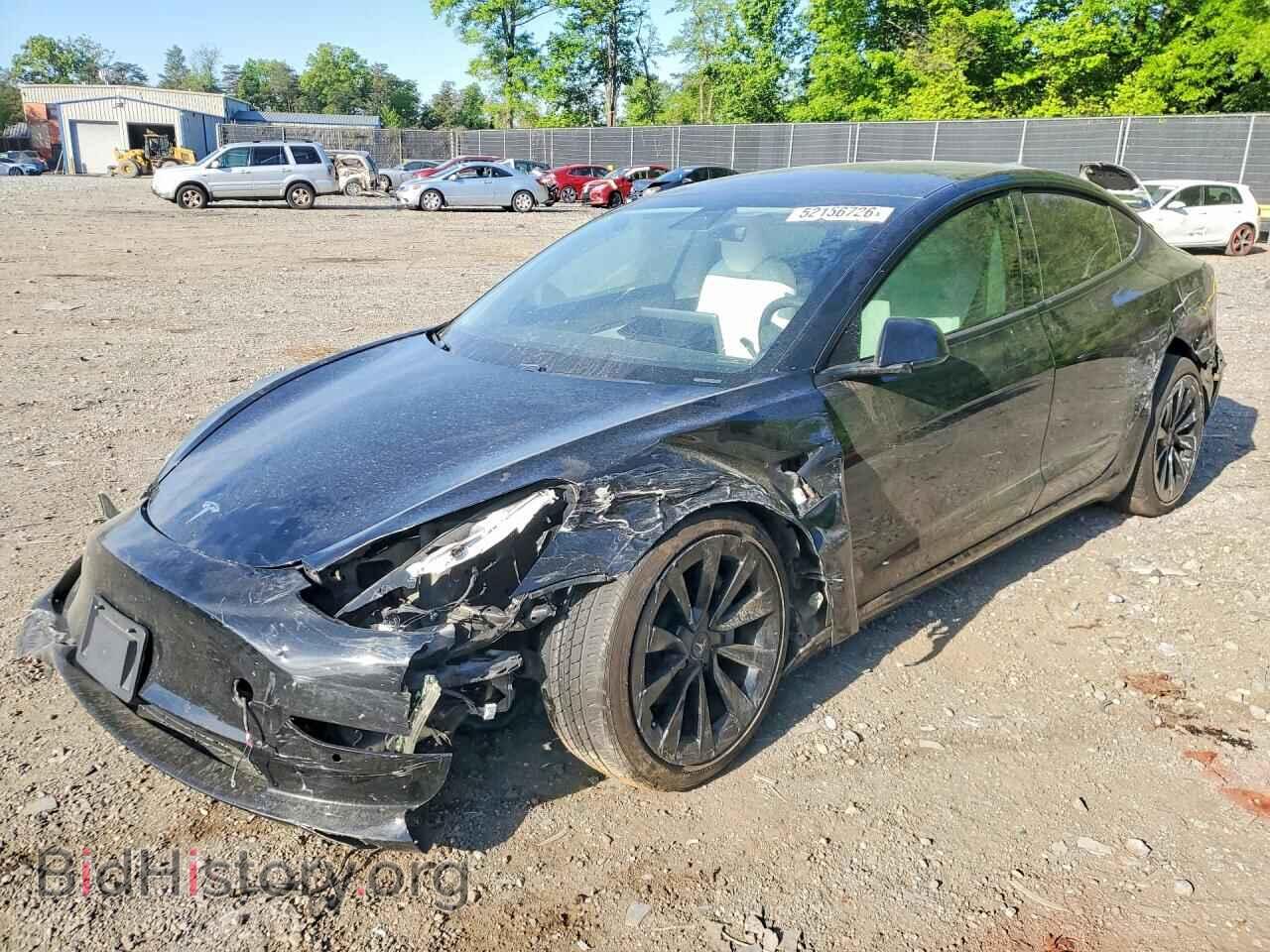 Photo 5YJ3E1EA3MF869981 - TESLA MODEL 3 2021