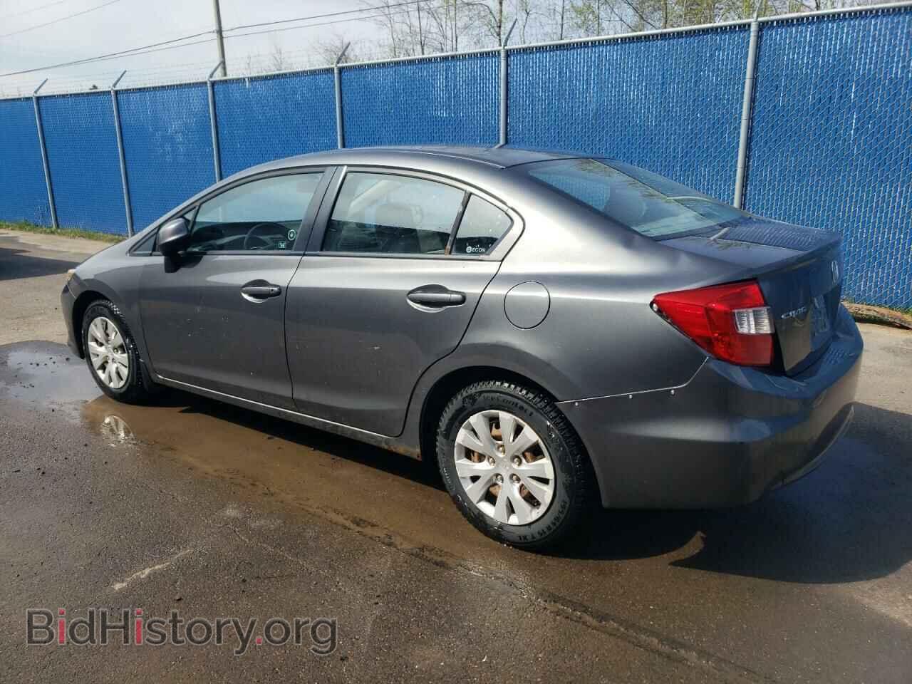 2012 HONDA CIVIC - VIN: 2HGFB2F42CH101472 - Фото 2