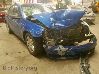 2012 Dodge AVENGER Avenger SE, blue — VIN 1C3CDZAB7CN235528, Copart