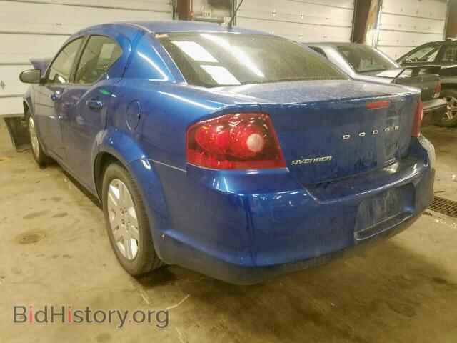 2012 DODGE AVENGER - VIN: 1C3CDZAB7CN235528 - Фото 3