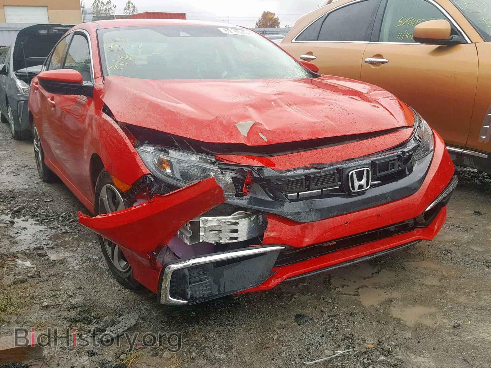 Фотография 2HGFC2F58KH007925 - HONDA CIVIC LX 2019