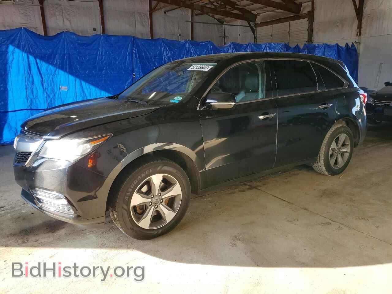 Фотография 5FRYD4H21EB048800 - ACURA MDX 2014