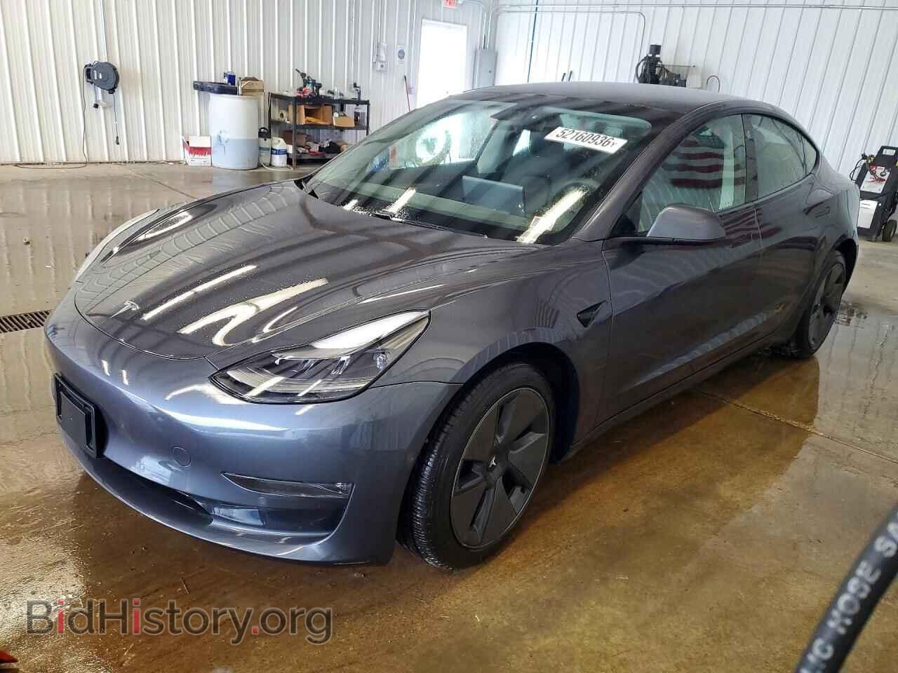 Photo 5YJ3E1EB5MF979696 - TESLA MODEL 3 2021