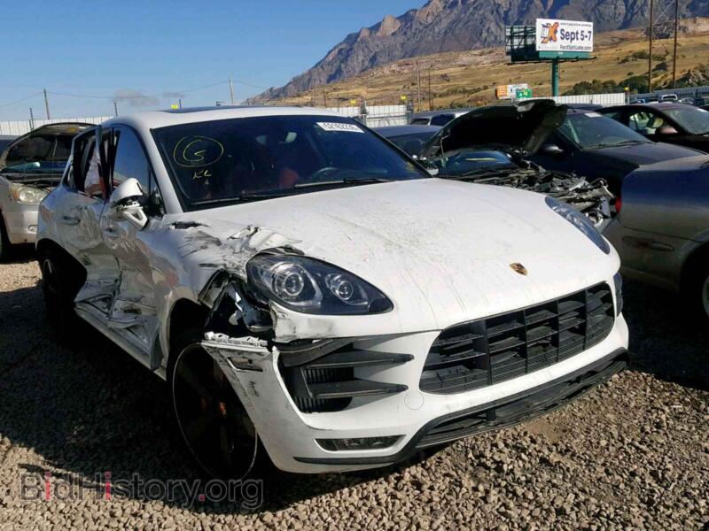 2015 Porsche MACAN Macan Turb (VIN WP1AF2A57FLB97649) — фото 1 из 10, Copart, повреждение: бок