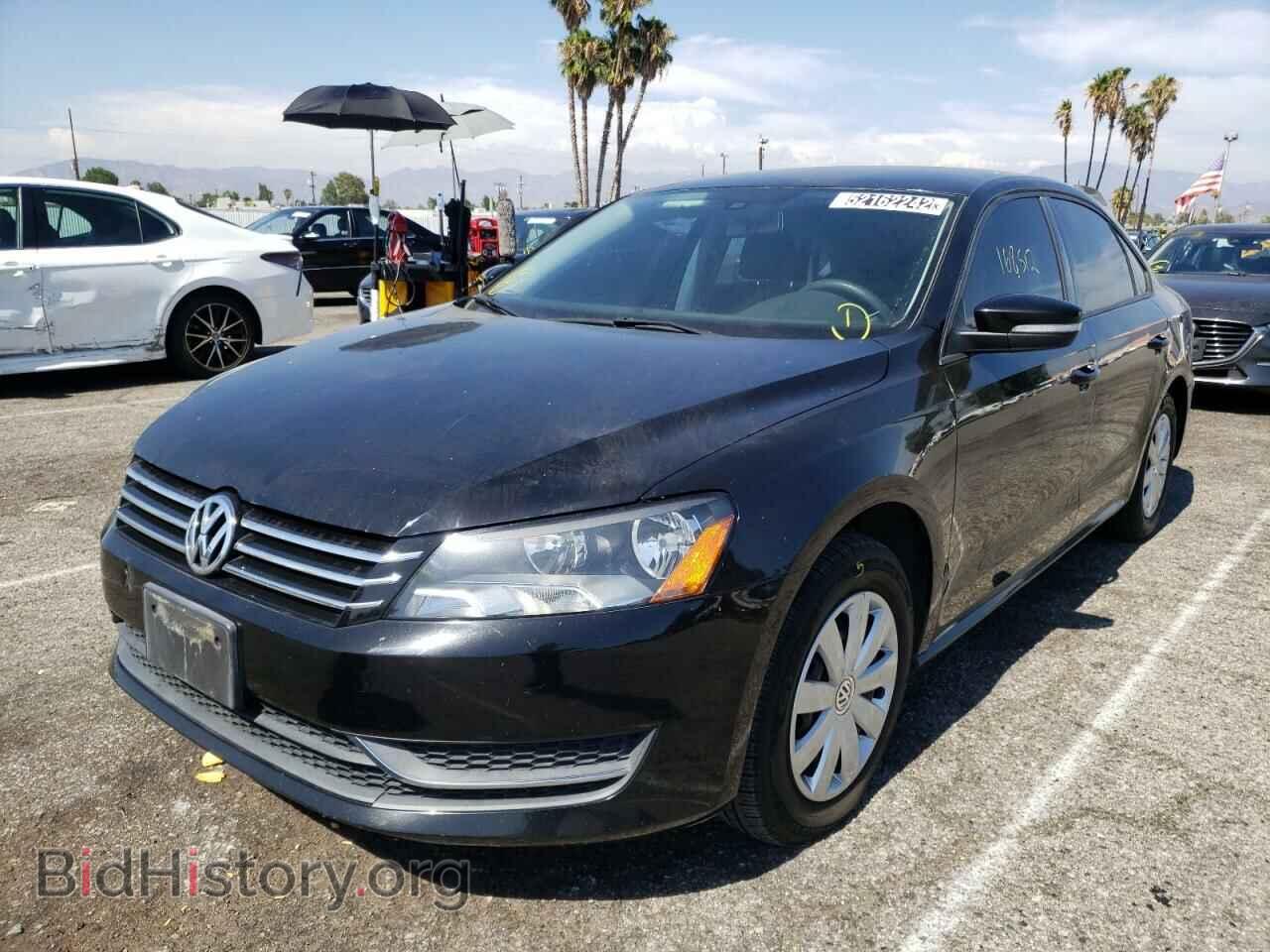 2013 VOLKSWAGEN PASSAT - VIN: 1VWAP7A3XDC060631 - Фото 2