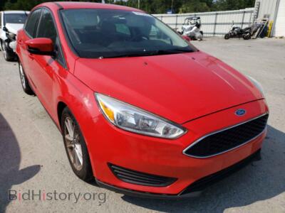 2016 Ford FOCUS Focus SE, red — VIN 1FADP3F21GL271882, Copart