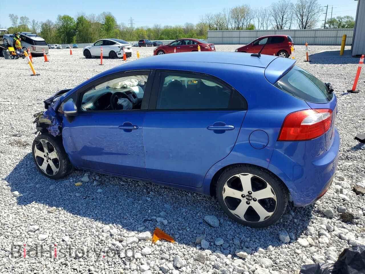 2012 KIA RIO - VIN: KNADN5A34C6016905 - Фото 2