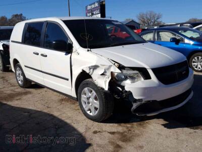 2012 Dodge RAM VAN, white — VIN 2C4JDGAG6CR349574, Copart