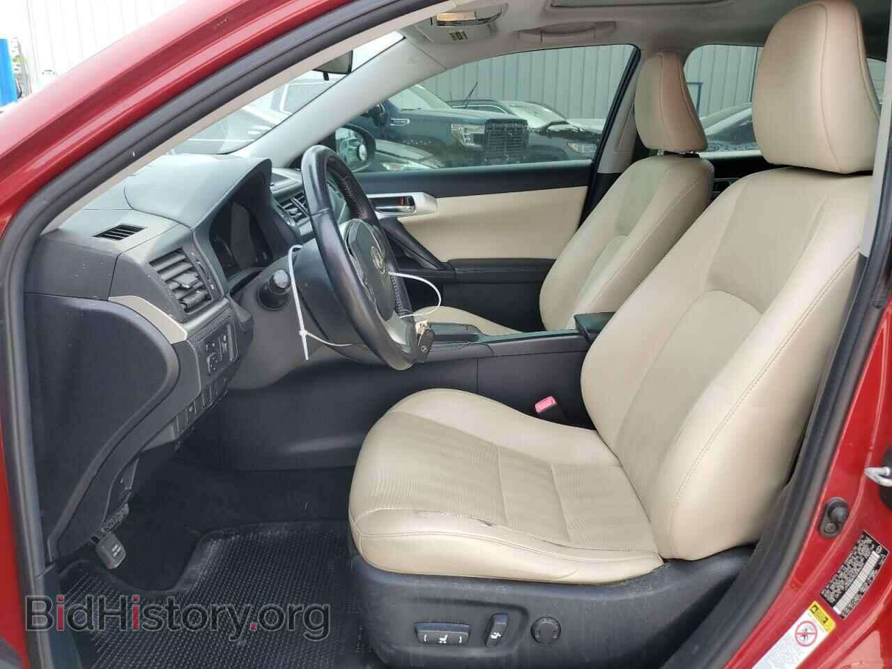 2012 LEXUS CT 200 - VIN: JTHKD5BH0C2086284 - Фото 7