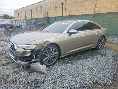 2019 Audi A6 Premium Plus, бежевый — VIN WAUL2AF24KN089029, Copart