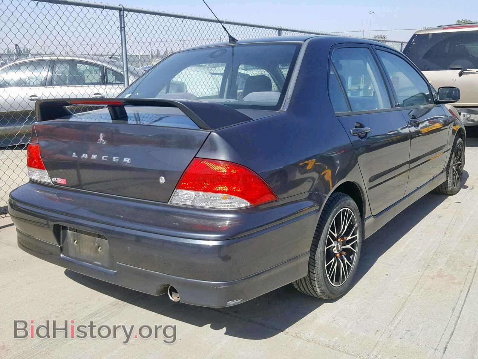 2002 MITSUBISHI LANCER - VIN: JA3AJ86E92U042910 - Фото 4