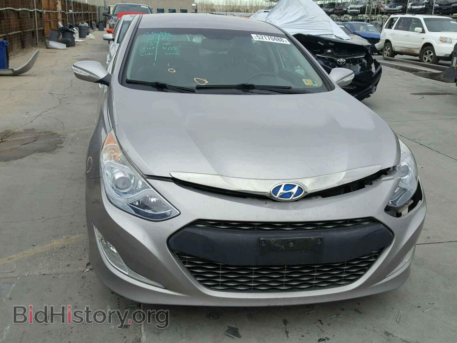 2012 HYUNDAI SONATA - VIN: KMHEC4A46CA031835 - Photo 9