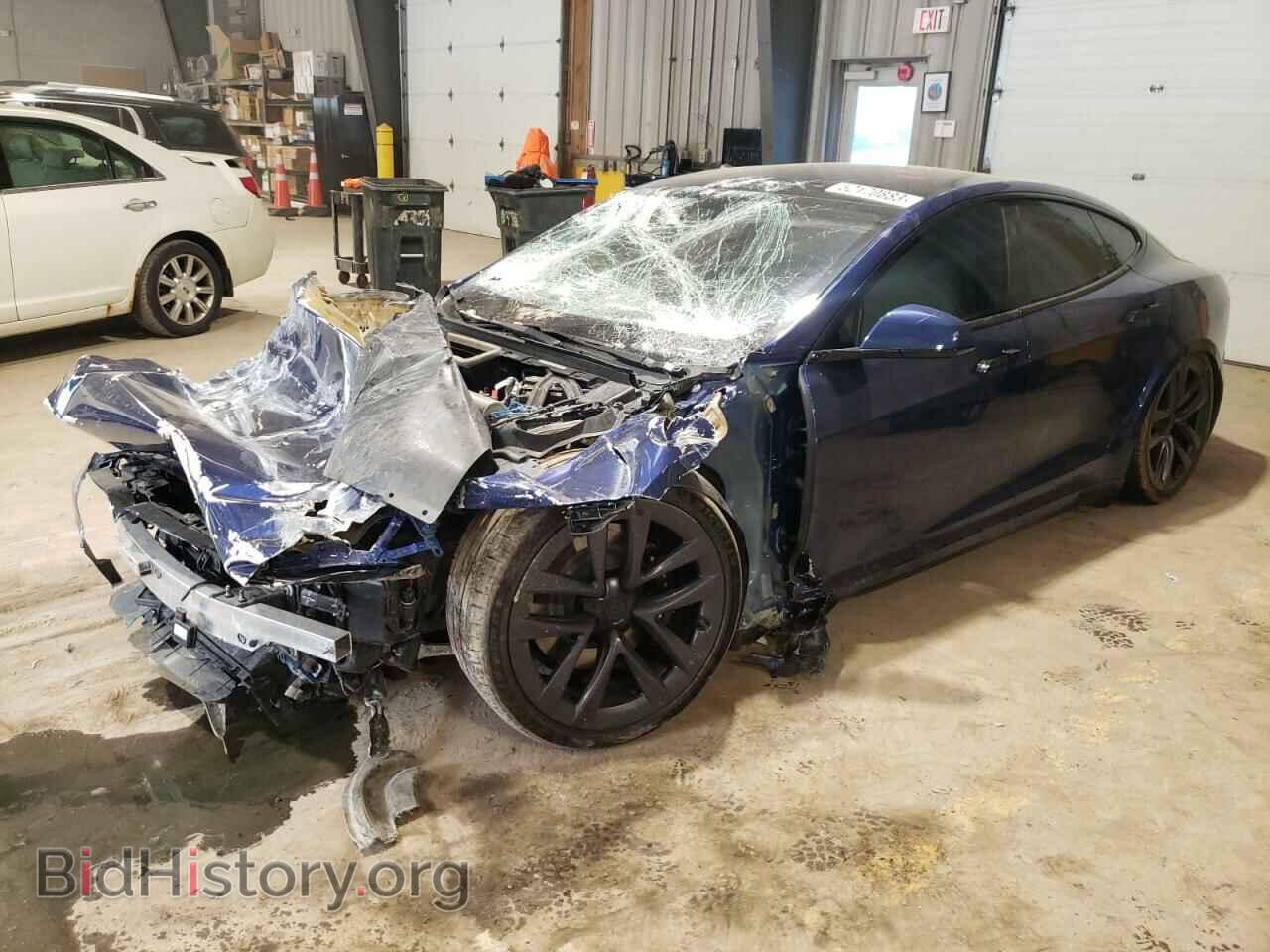Photo 5YJSA1E67MF431452 - TESLA MODEL S 2021