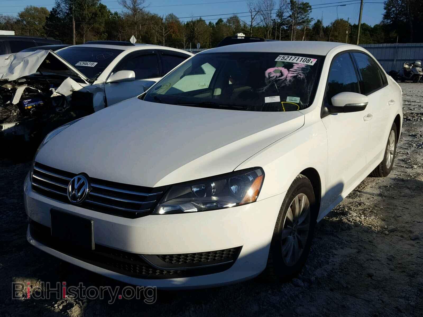 2014 VOLKSWAGEN PASSAT - VIN: 1VWAP7A37EC006253 - Фото 2