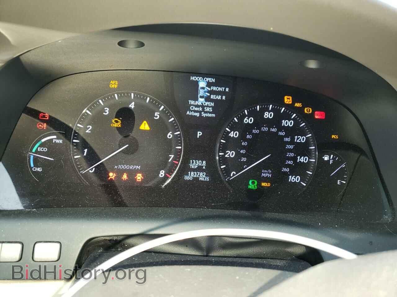 2008 LEXUS LS600 - VIN: JTHDU46F685002471 - Фото 9