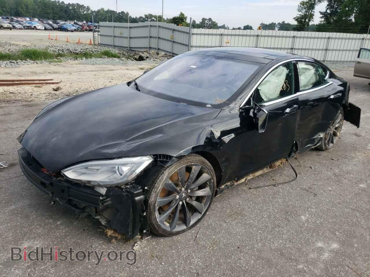 2015 TESLA MODEL S - VIN: 5YJSA1H27FF082109 - Фото 2