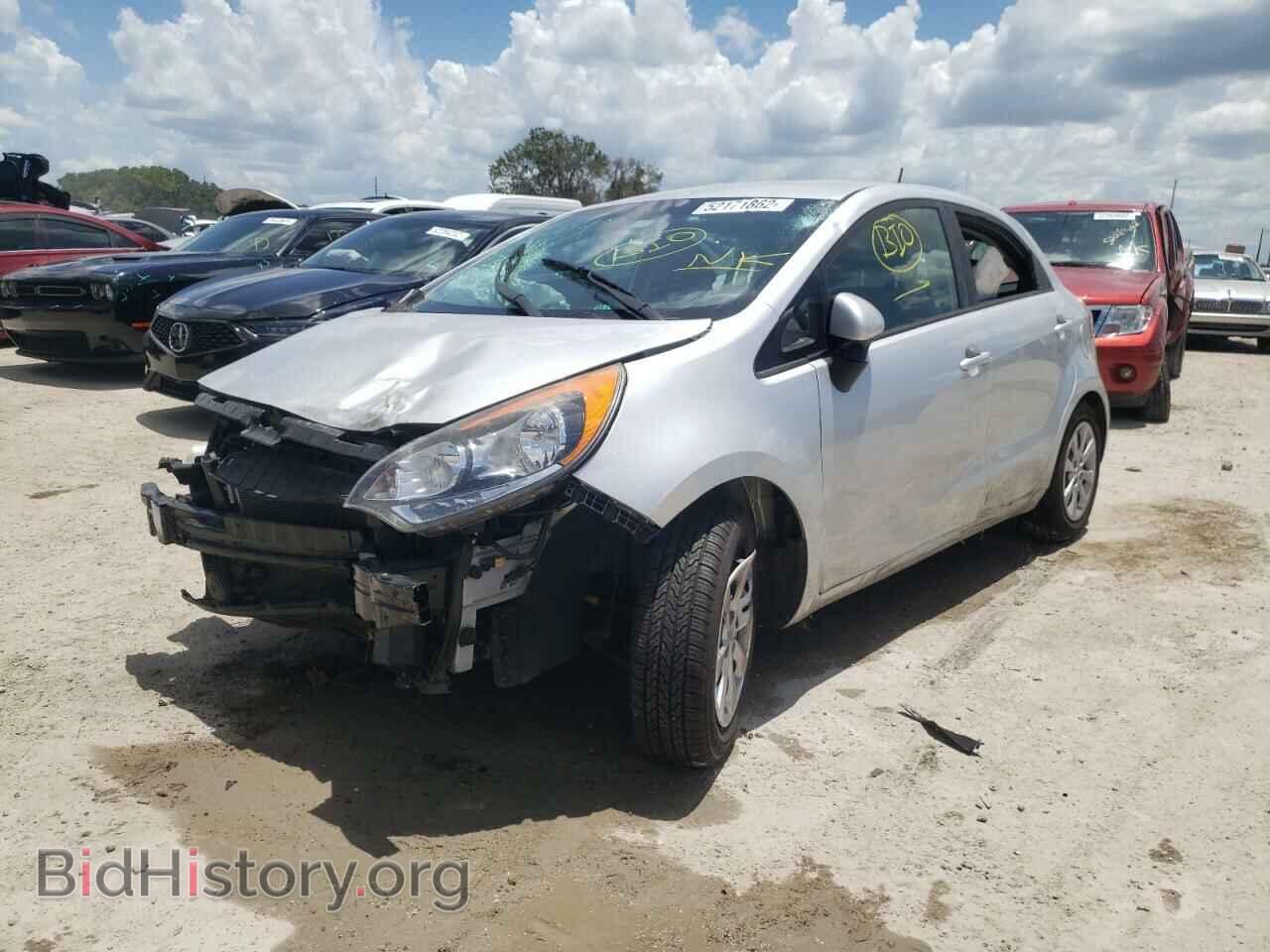 2016 KIA RIO - VIN: KNADM5A32G6600258 - Фото 2