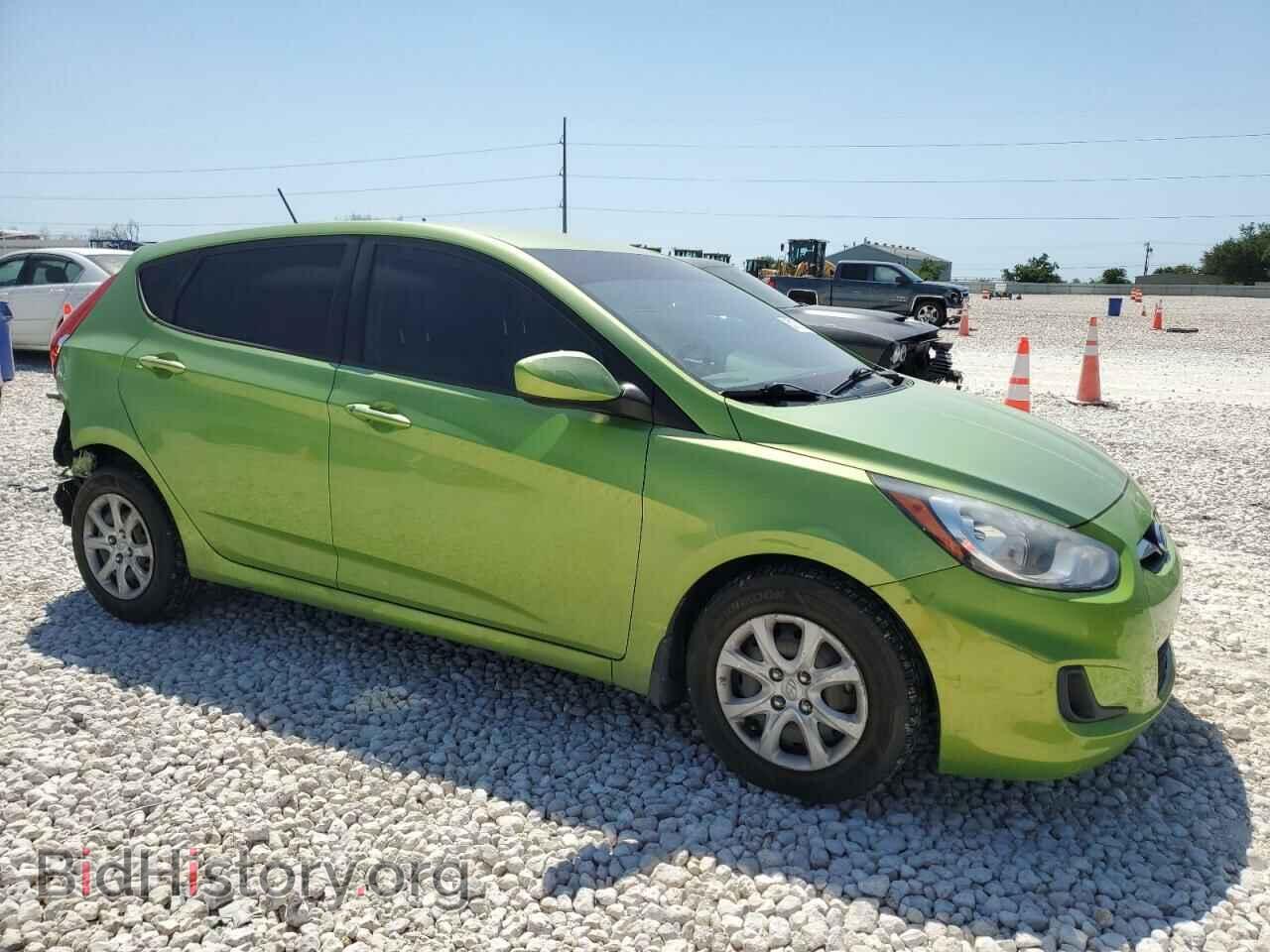 2013 HYUNDAI ACCENT - VIN: KMHCT5AE6DU084444 - Фото 4
