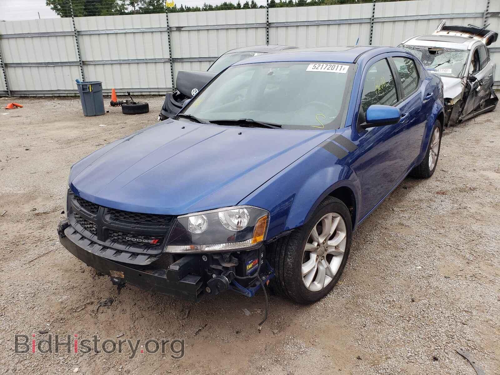 2012 DODGE AVENGER - VIN: 1C3CDZBGXCN161581 - Фото 2