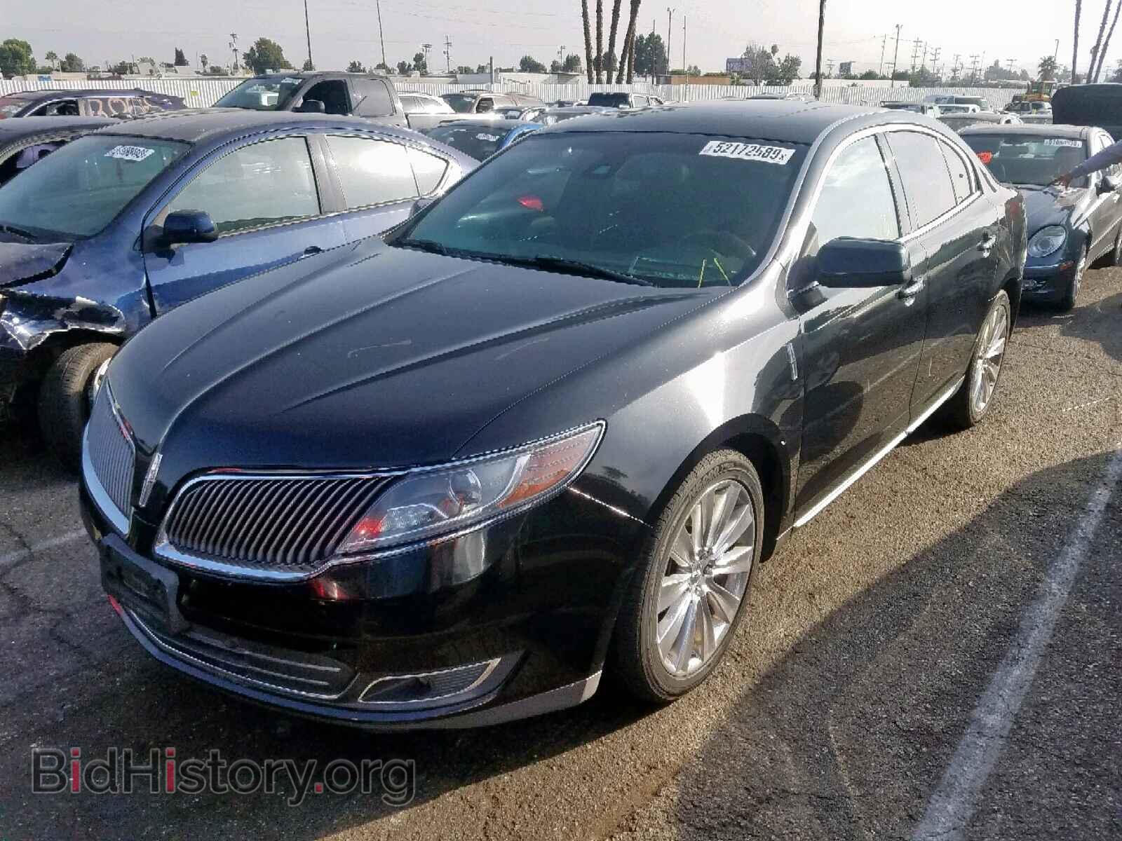 2013 LINCOLN MKS - VIN: 1LNHL9FT9DG603568 - Фото 2
