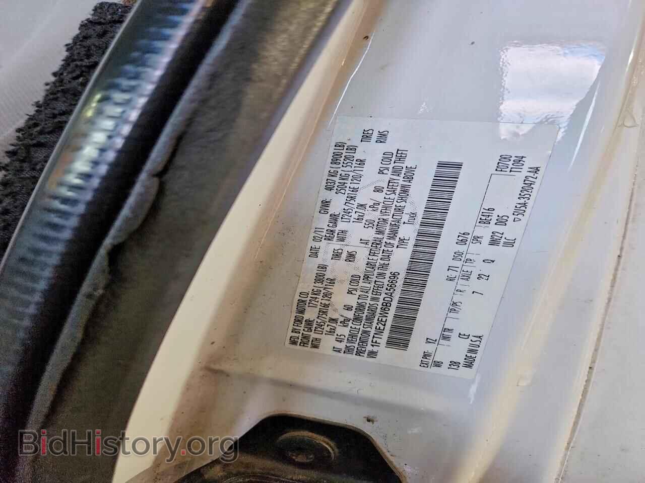 2011 FORD ECONOLINE - VIN: 1FTNE2EW6BDA56696 - Фото 13