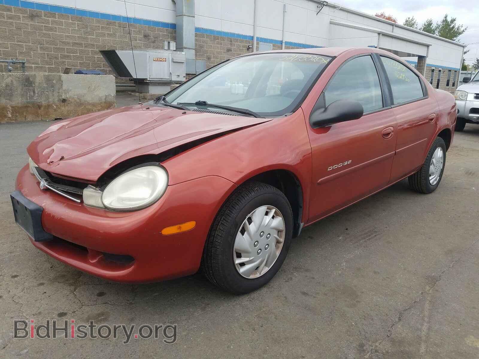 2000 DODGE NEON - VIN: 1B3ES46C4YD503710 - Фото 2