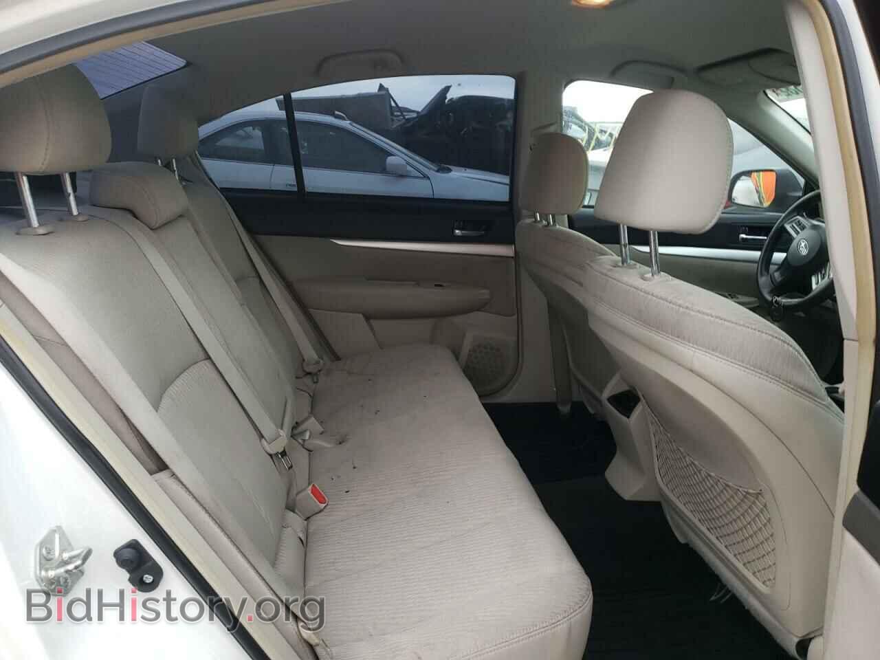 2012 SUBARU LEGACY - VIN: 4S3BMCA60C3032158 - Фото 6