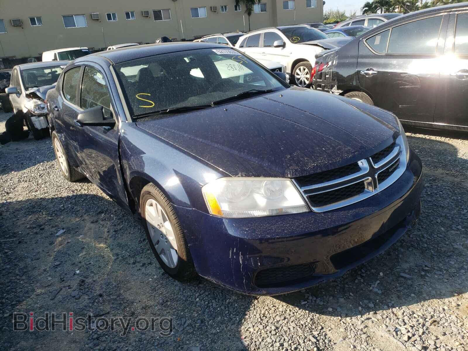 Фотография 1C3CDZAB8DN591925 - DODGE AVENGER 2013