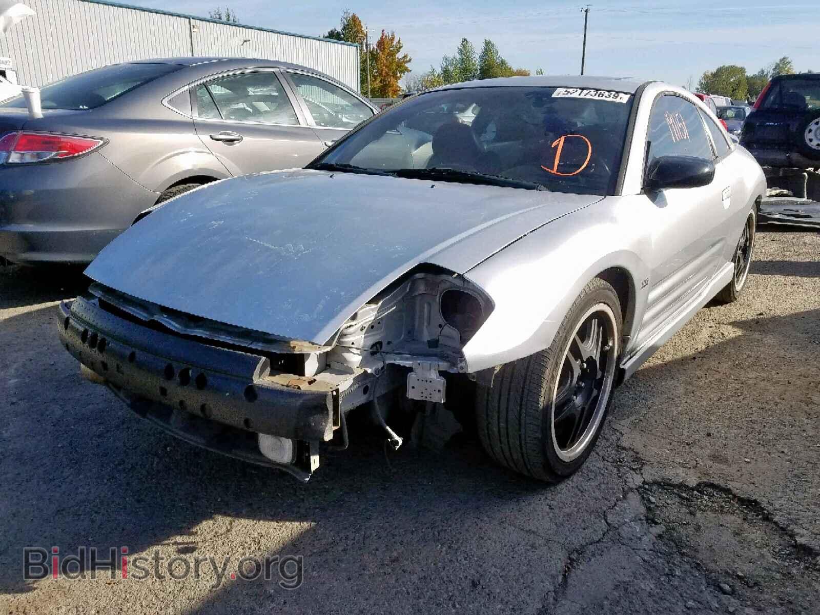 2001 MITSUBISHI ECLIPSE - VIN: 4A3AC84H71E014148 - Фото 2