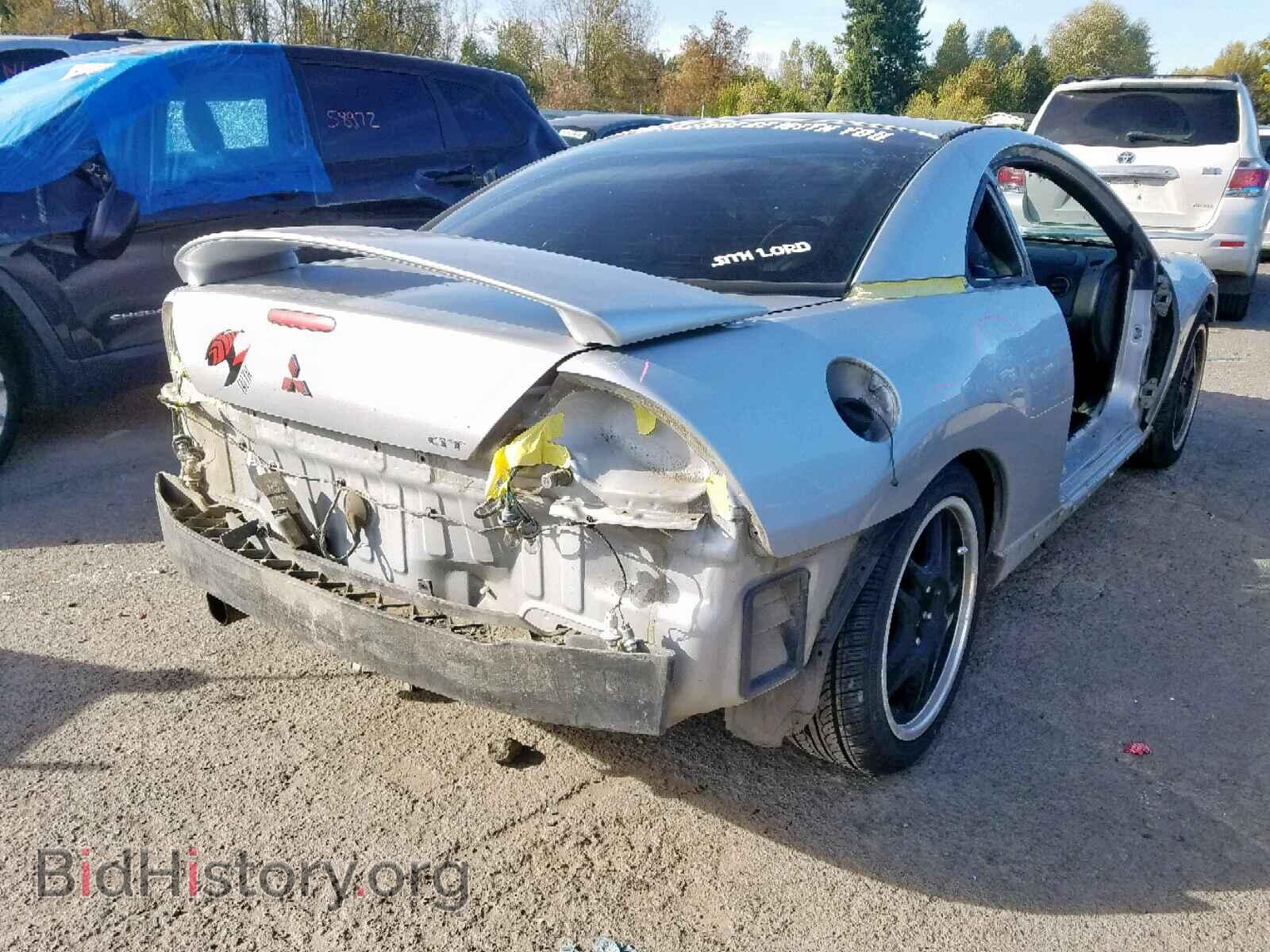 2001 MITSUBISHI ECLIPSE - VIN: 4A3AC84H71E014148 - Фото 4