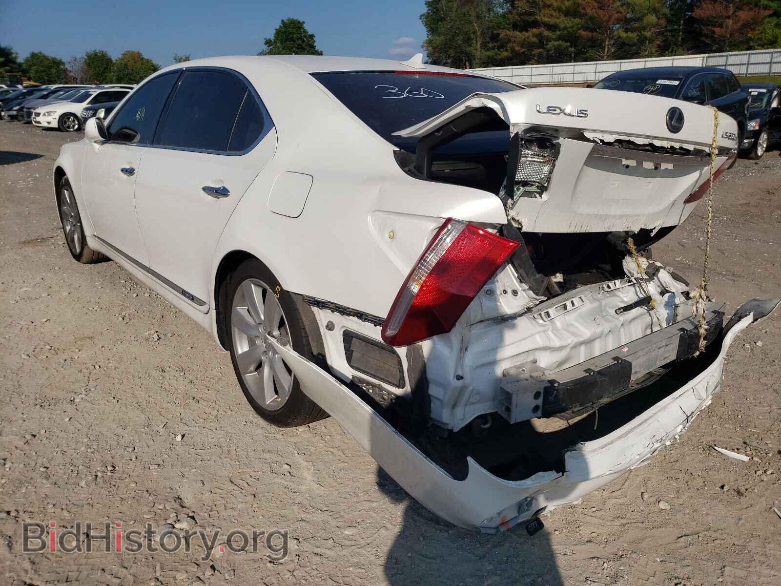2008 LEXUS LS600 - VIN: JTHDU46F485003408 - Фото 3