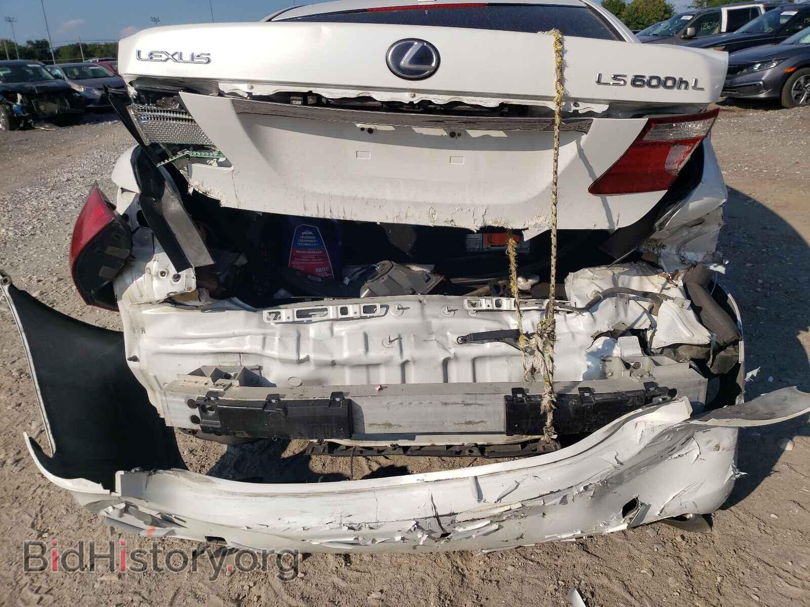 2008 LEXUS LS600 - VIN: JTHDU46F485003408 - Фото 9