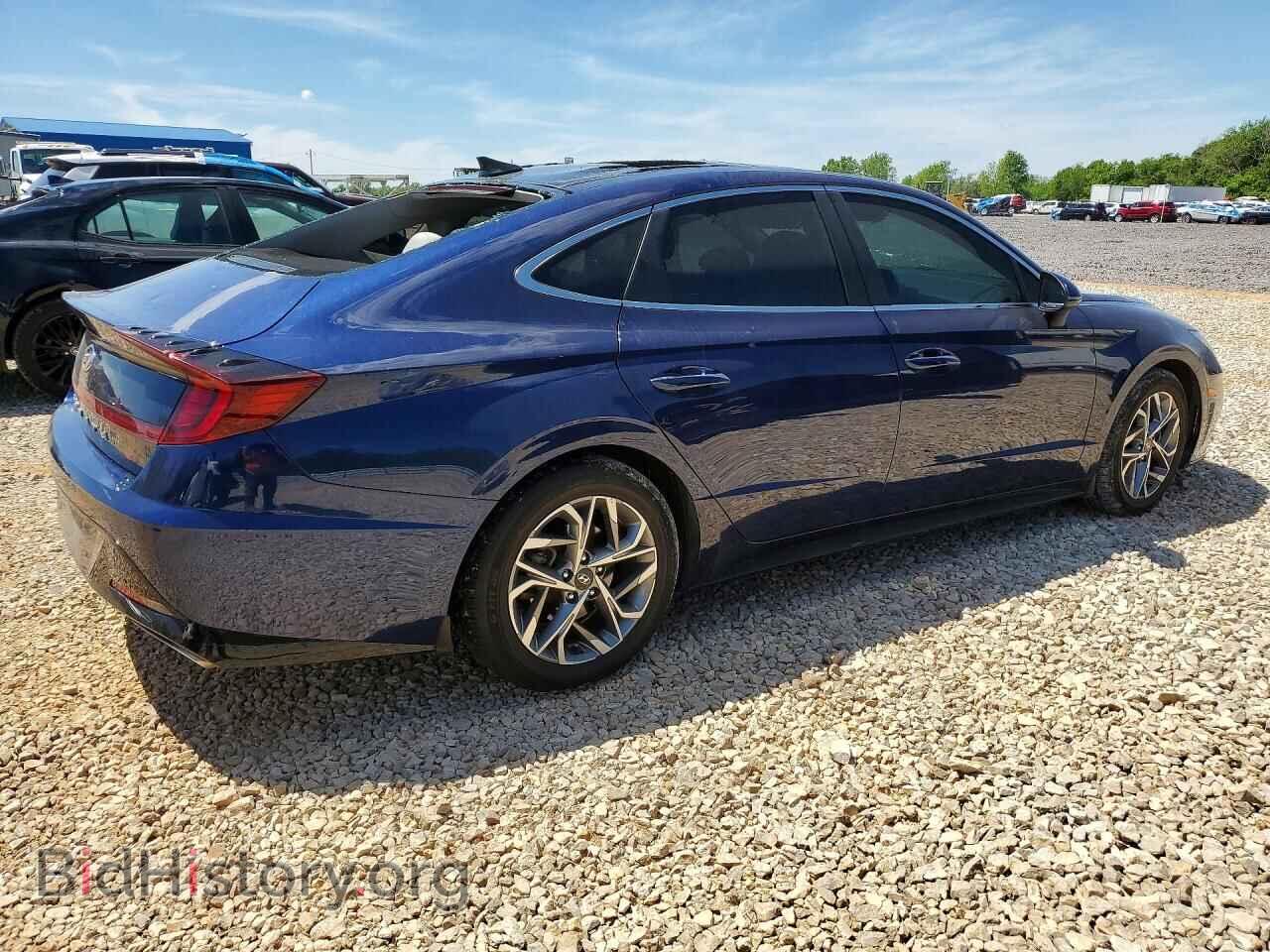 2021 HYUNDAI SONATA - VIN: 5NPEF4JA4MH100131 - Фото 3