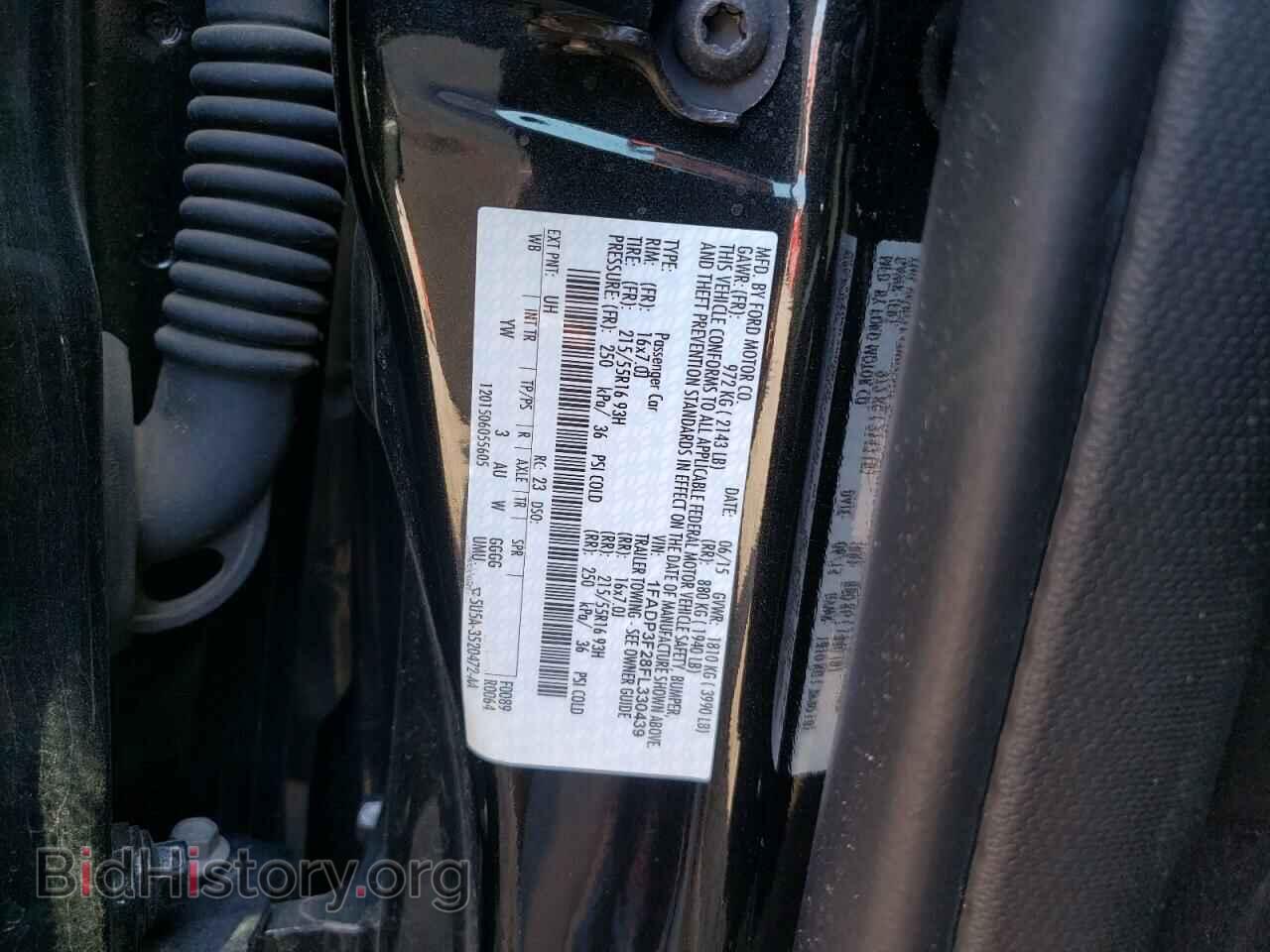 2015 FORD FOCUS - VIN: 1FADP3F28FL330439 - Фото 10