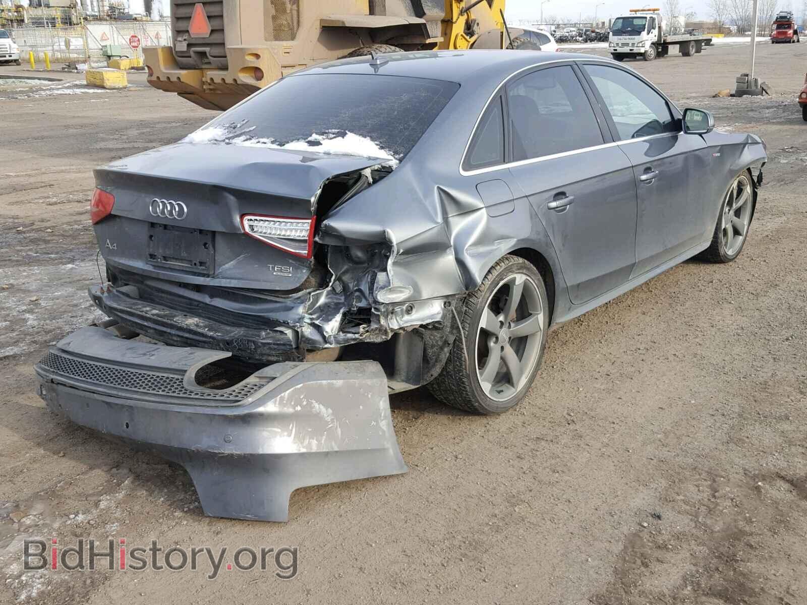 2014 AUDI A4 - VIN: WAUHFCFL3EN005804 - Фото 4