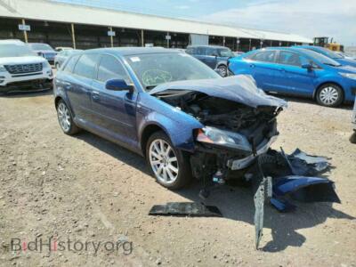 2012 Audi A3 A3 Premium, синий — VIN WAUKJAFM5CA056601, Copart