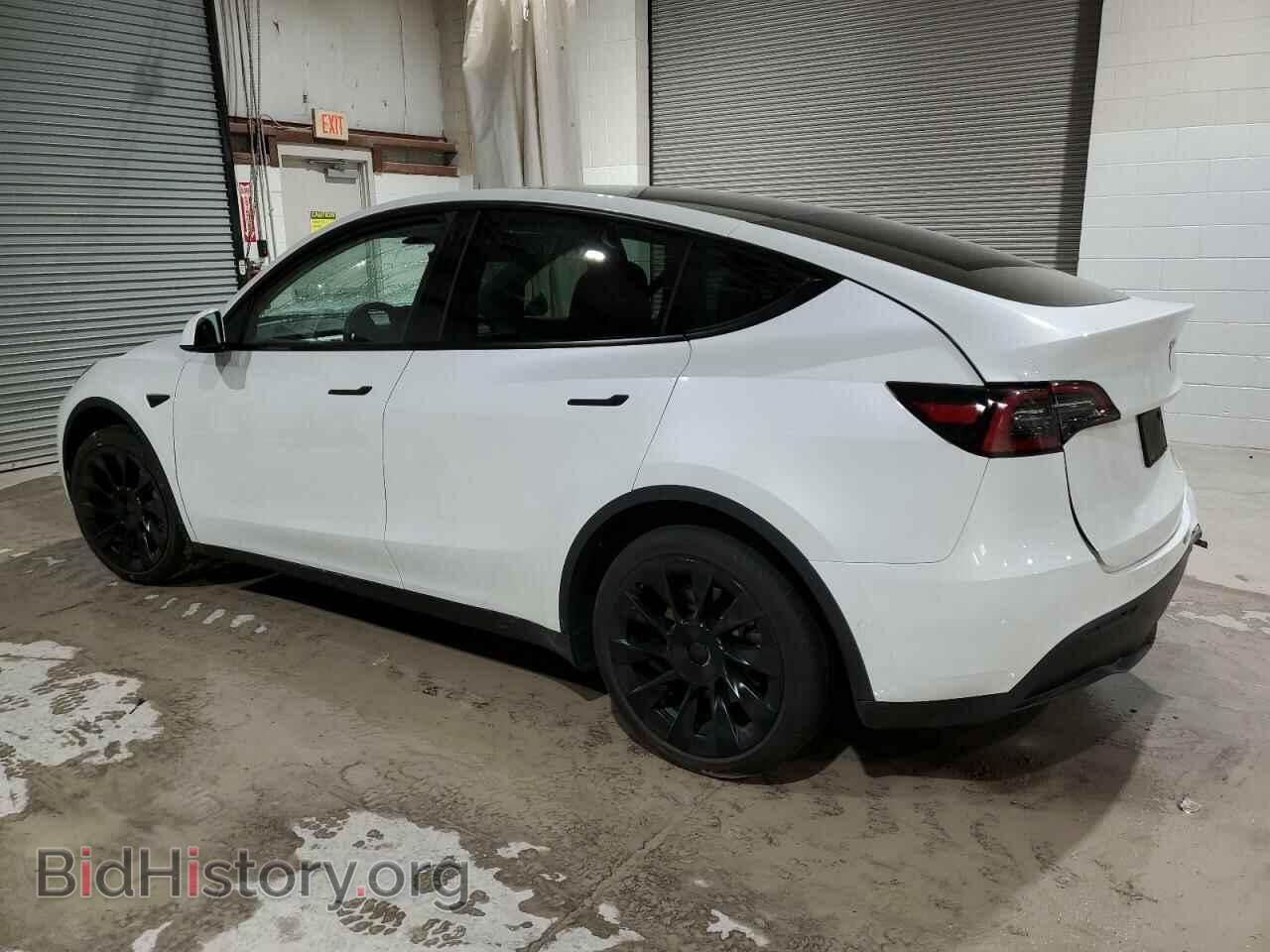 2022 TESLA MODEL Y - VIN: 7SAYGDEE1NF425491 - Фото 2
