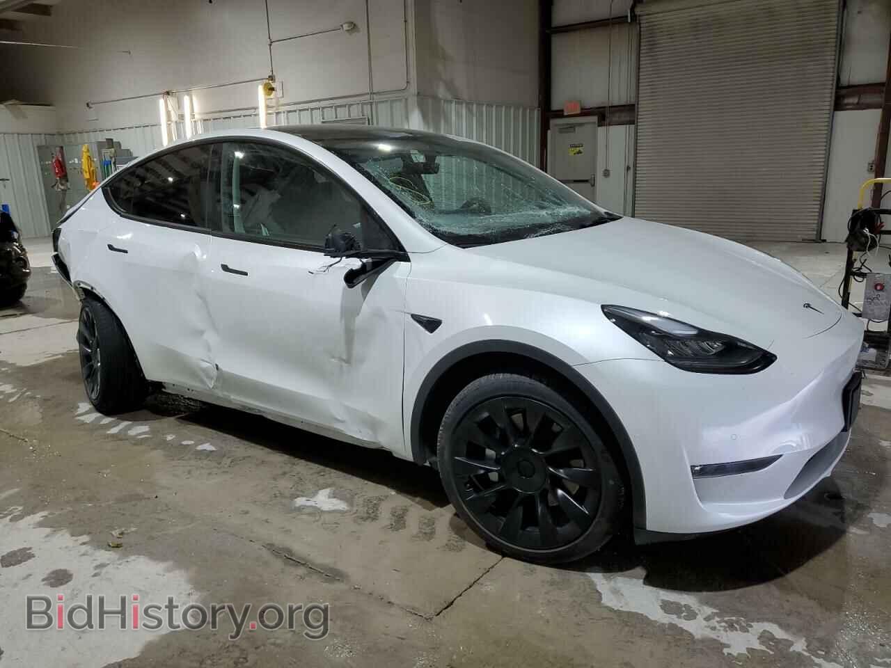 2022 TESLA MODEL Y - VIN: 7SAYGDEE1NF425491 - Фото 4
