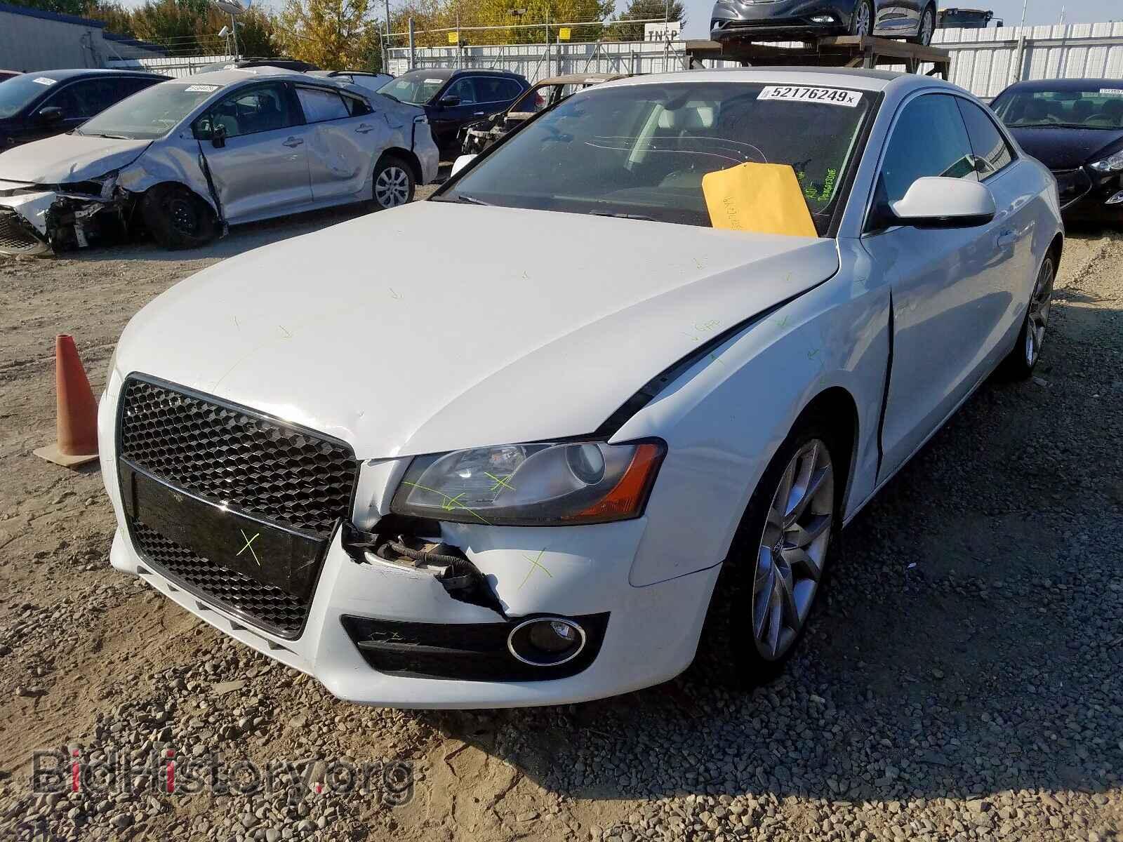 2012 AUDI A5 PREMIUM - VIN: WAUCFAFR3CA032072 - Photo 2