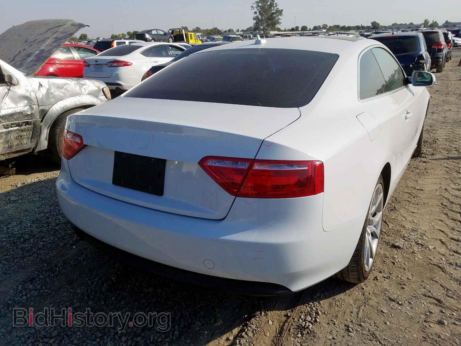 2012 AUDI A5 PREMIUM - VIN: WAUCFAFR3CA032072 - Photo 4