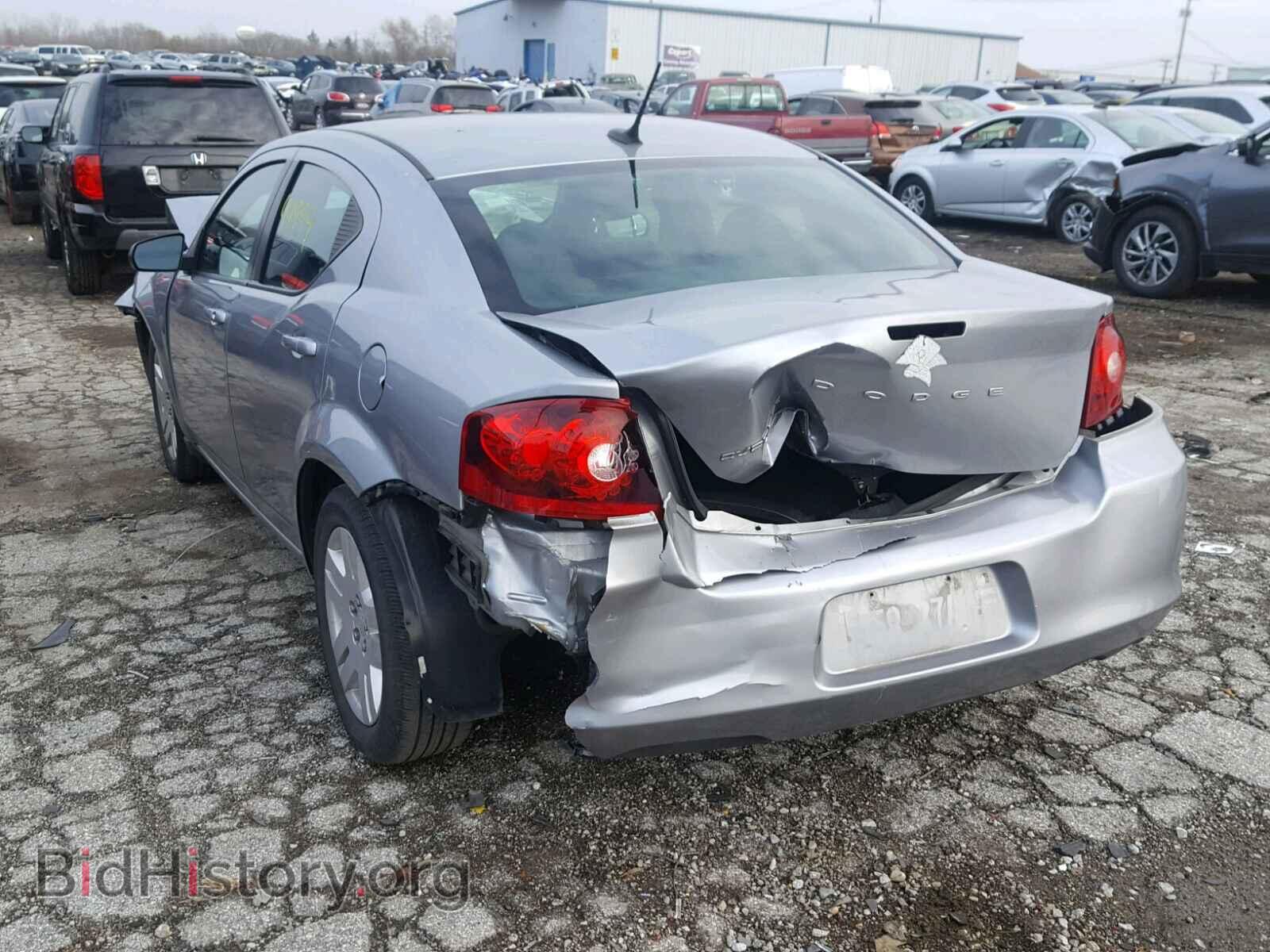 2014 DODGE AVENGER - VIN: 1C3CDZAB4EN110005 - Фото 3