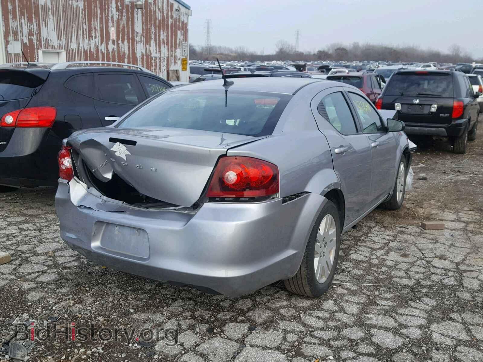 2014 DODGE AVENGER - VIN: 1C3CDZAB4EN110005 - Фото 4