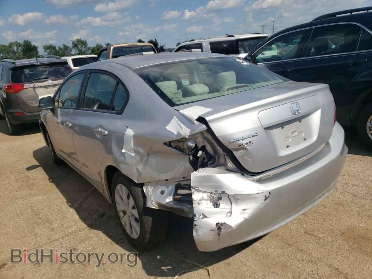 2012 HONDA CIVIC - VIN: 19XFB2F57CE338252 - Фото 3