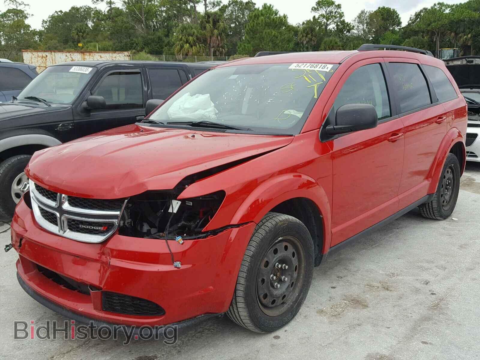 2017 DODGE JOURNEY SE - VIN: 3C4PDCAB9HT504016 - Фото 2