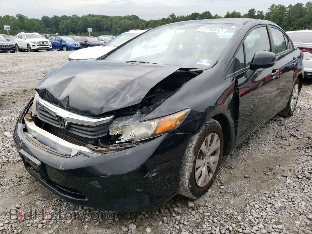 2012 HONDA CIVIC - VIN: 19XFB2F54CE375890 - Photo 2