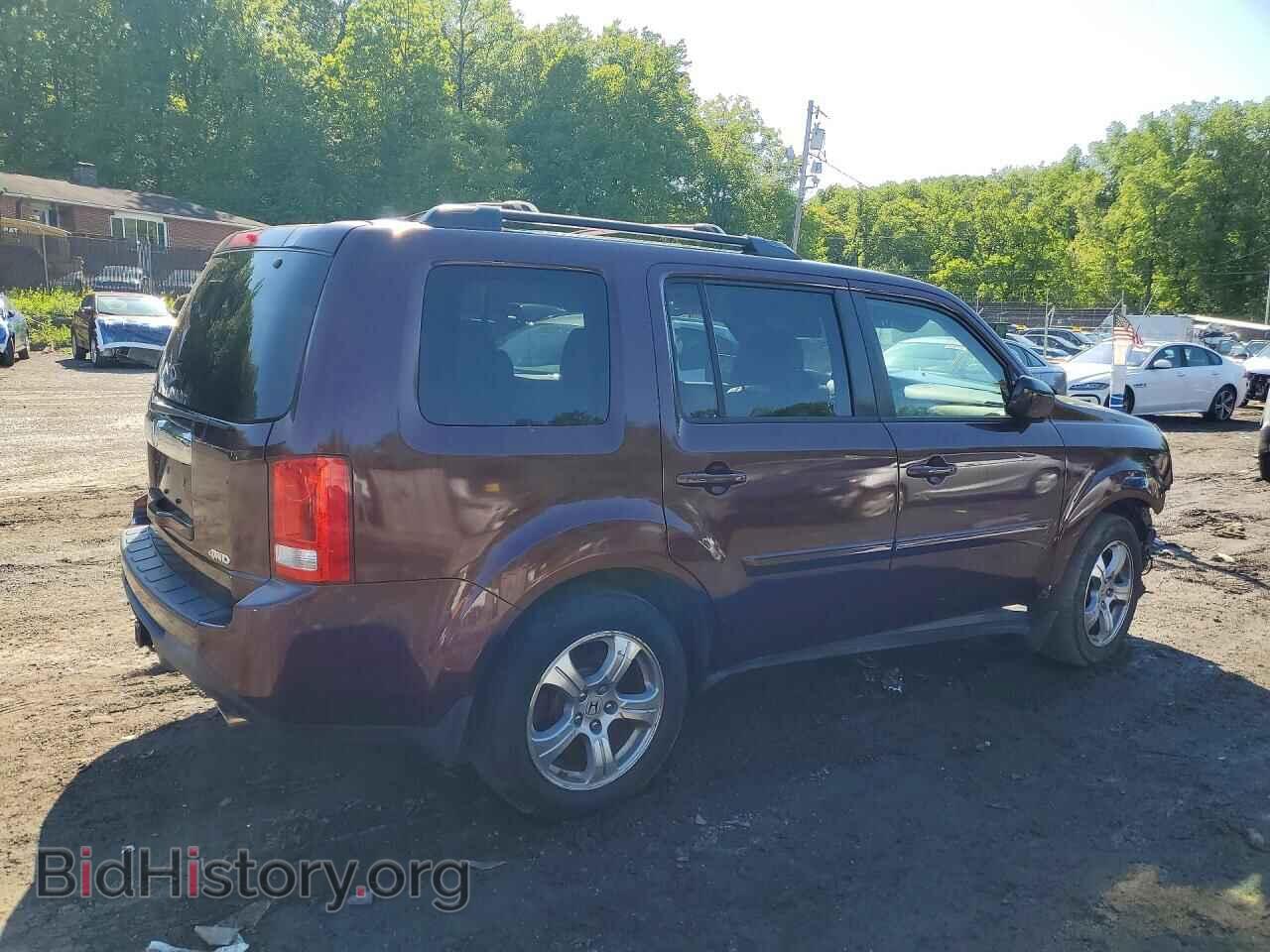 2012 HONDA PILOT - VIN: 5FNYF4H59CB027566 - Фото 3