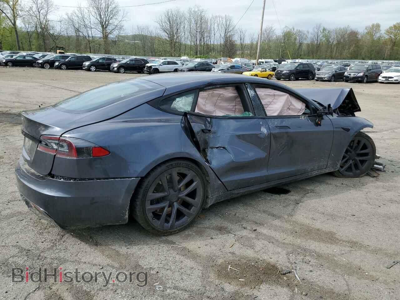 2021 TESLA MODEL S - VIN: 5YJSA1E53MF432234 - Фото 3