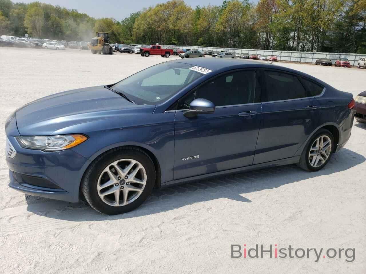 Photo 3FA6P0LU1JR200932 - FORD FUSION 2018